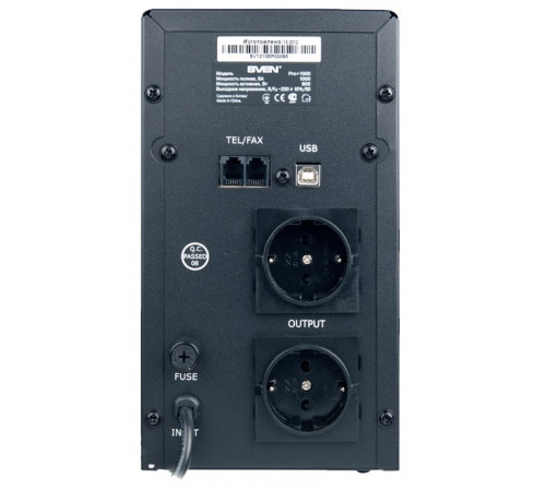 Источник бесперебойного питания Sven Pro 1000 USB