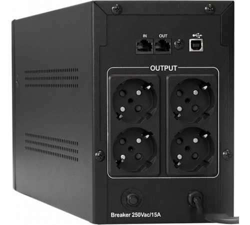 Источник бесперебойного питания Exegate LLB-2200.LCD.AVR.EURO.RJ.USB EP285531RUS