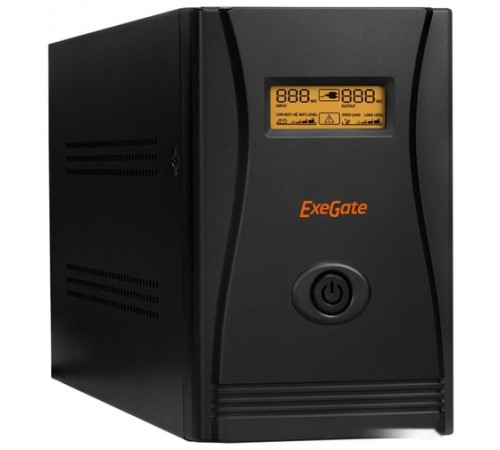 Источник бесперебойного питания Exegate LLB-2200.LCD.AVR.EURO.RJ.USB EP285531RUS
