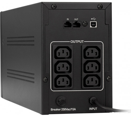 Источник бесперебойного питания Exegate SpecialPro Smart LLB-1000.LCD.AVR.C13.RJ.USB