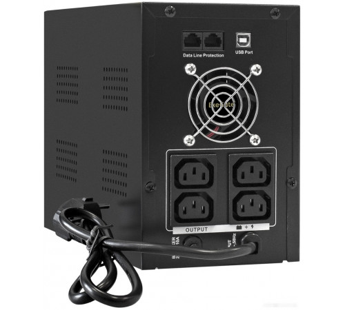 Источник бесперебойного питания Exegate SpecialPro Smart LLB-2000.LCD.AVR.4C13.RJ.USB EX292631RUS