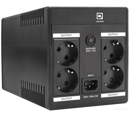 Источник бесперебойного питания Exegate SpecialPro Smart LLB-1200.LCD.AVR.4SH.USB EP285494RUS