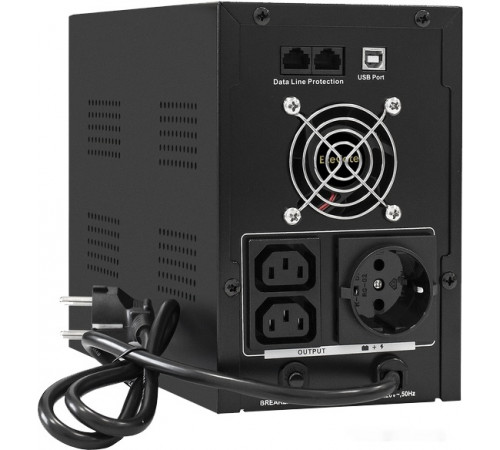Источник бесперебойного питания Exegate SpecialPro UNB-2200.LED.AVR.1SH.2C13.RJ.USB EX292611RUS