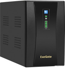 Источник бесперебойного питания Exegate SpecialPro UNB-2200.LED.AVR.1SH.2C13.RJ.USB EX292611RUS