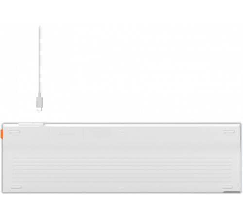 Клавиатура A4Tech Fstyler FBX50C (серебристый/белый)