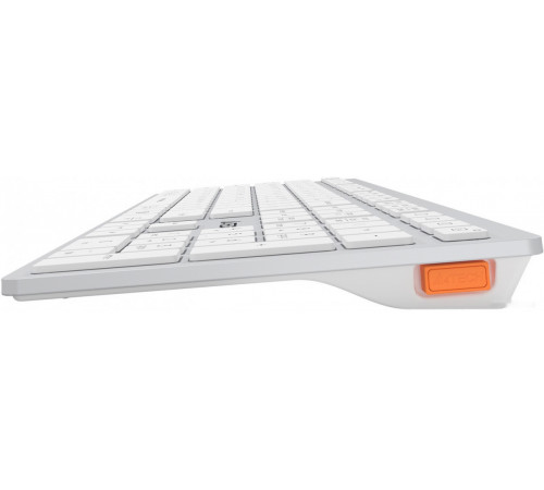 Клавиатура A4Tech Fstyler FBX50C (серебристый/белый)