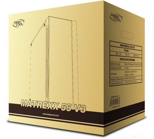 Корпус Deepcool Matrexx 55 V3 DP-ATX-MATREXX55V3