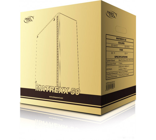 Корпус Deepcool Matrexx 50 ADD-RGB 3F