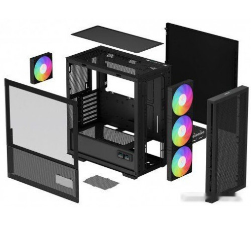 Корпус Deepcool CH560 Digital Black R-CH560-BKAPE4D-G-1