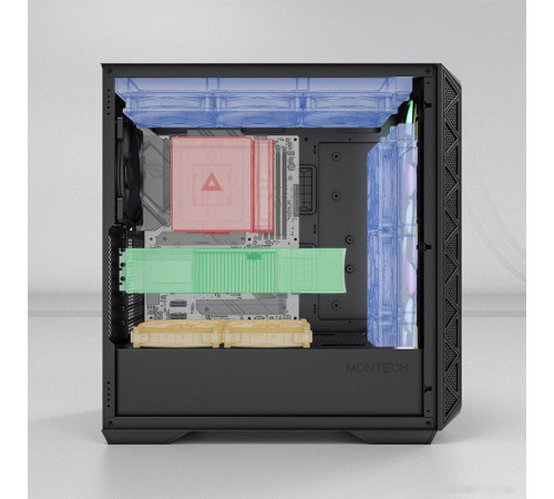 Корпус Montech AIR 903 Max (черный) без БП