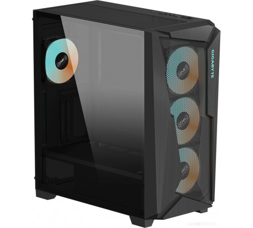 Корпус Gigabyte C301 Glass (черный)