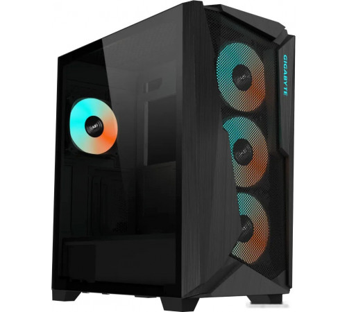 Корпус Gigabyte C301 Glass (черный)
