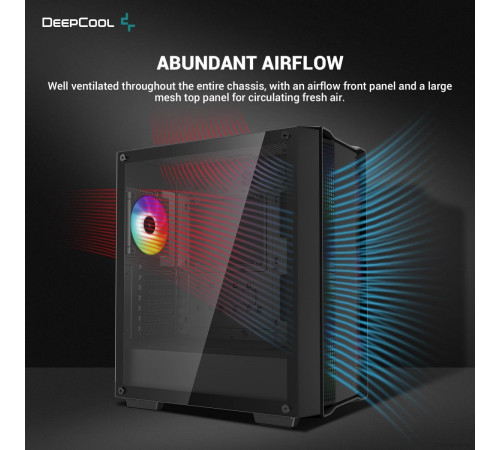 Корпус Deepcool CC560 V2 ARGB R-CC560-BKTAA4-G-2