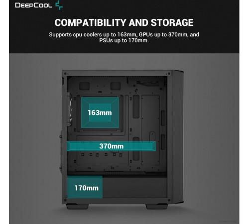 Корпус Deepcool CC560 V2 ARGB R-CC560-BKTAA4-G-2