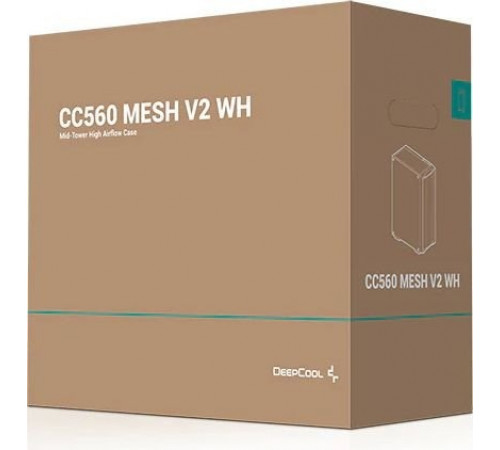 Корпус Deepcool CC560 Mesh V2 WH R-CC560-WHAMA4-G-2