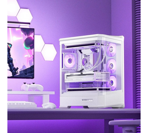 Корпус Jonsbo D400 (белый)