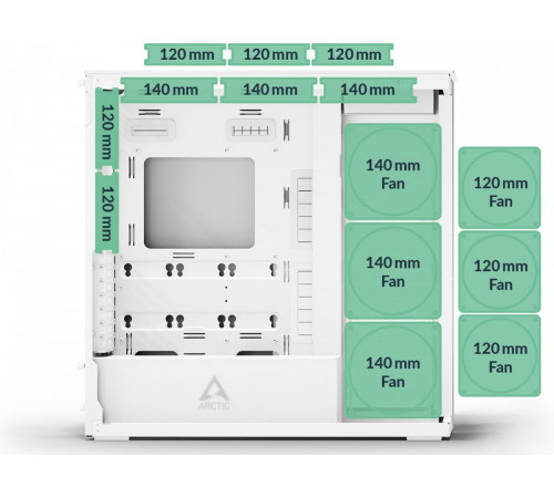 Корпус Arctic Xtender VG ACPCC00017A