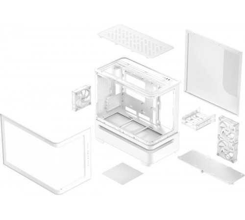 Корпус Asus Prime AP202 TG ARGB (белый)
