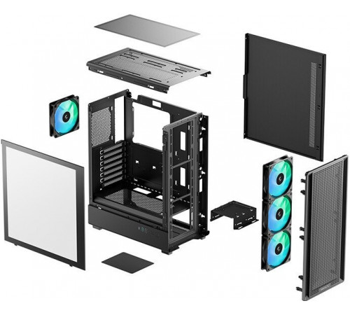 Корпус Deepcool CC550 4F R-CC550BKANA4-G