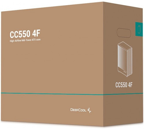 Корпус Deepcool CC550 4F R-CC550BKANA4-G