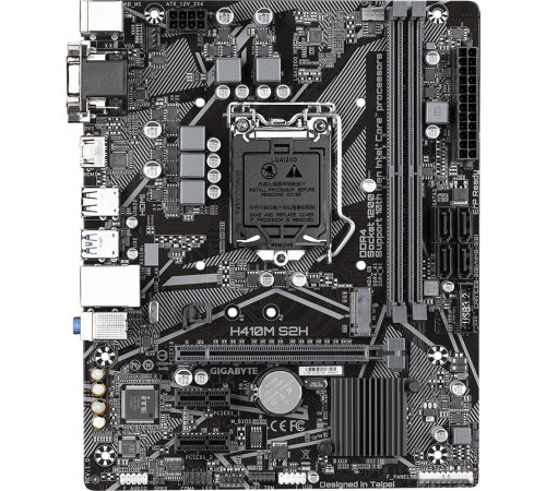 Материнская плата Gigabyte H410M S2H (rev. 1.0)