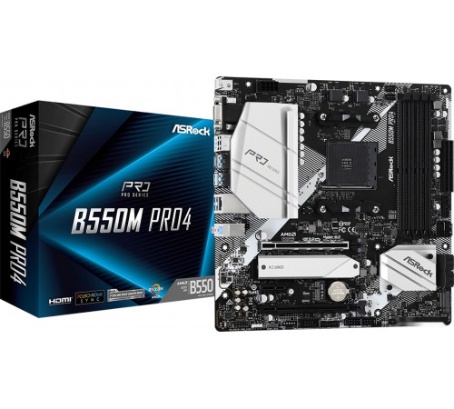 Материнская плата ASROCK B550M Pro4