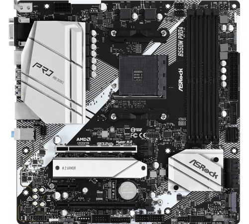 Материнская плата ASROCK B550M Pro4