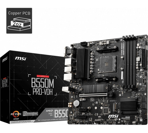 Материнская плата MSI B550M Pro-VDH