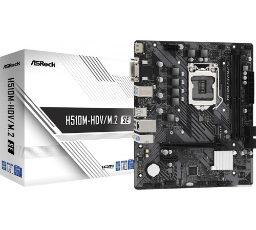 Материнская плата ASROCK H510M-HDV/M.2 SE