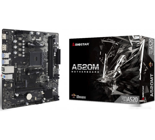Материнская плата Biostar A520MT Ver. 6.0
