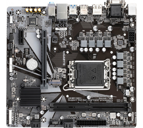 Материнская плата Gigabyte H610M S2H (rev. 1.1)