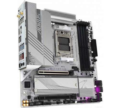 Материнская плата Gigabyte B650M Aorus Elite AX Ice