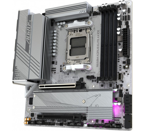 Материнская плата Gigabyte B650M Aorus Elite AX Ice