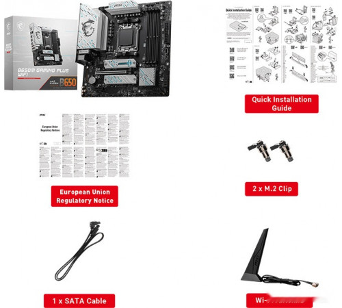 Материнская плата MSI B650M Gaming Plus WiFi
