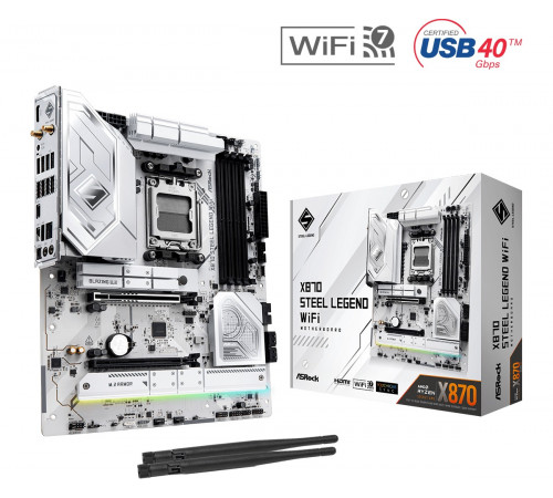 Материнская плата ASROCK X870 STEEL LEGEND WIFI