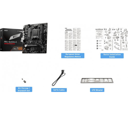 Материнская плата MSI Pro B650M-E