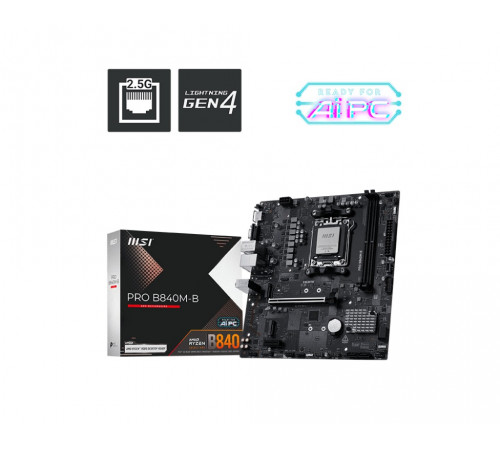 Материнская плата MSI PRO B840M-B