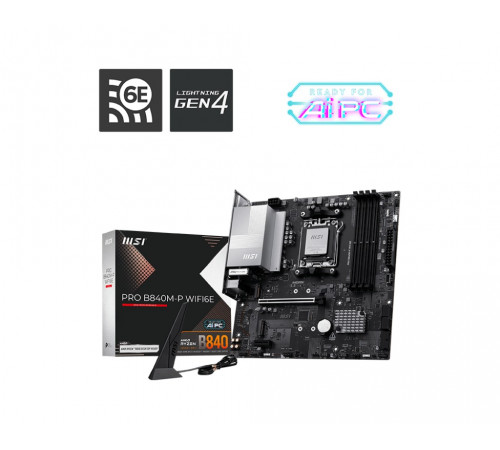 Материнская плата MSI PRO B840M-P WIFI6E