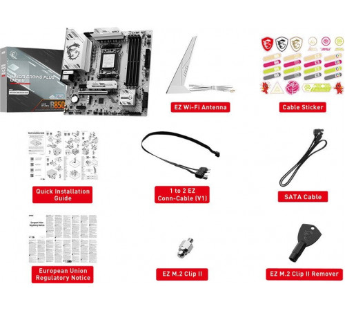 Материнская плата MSI B850M Gaming Plus WiFi6E