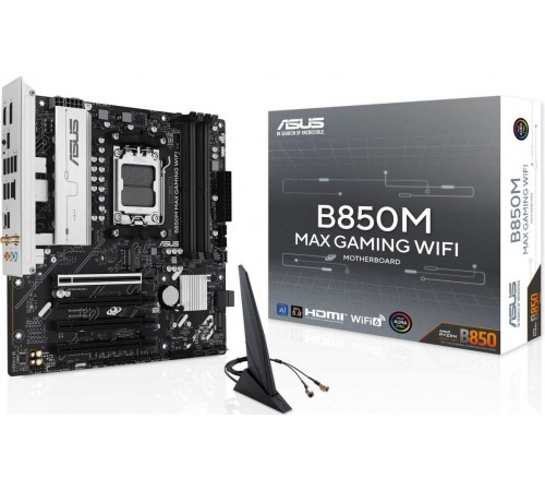 Материнская плата Asus B850M Max Gaming WiFi