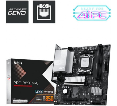 Материнская плата MSI Pro B850M-G