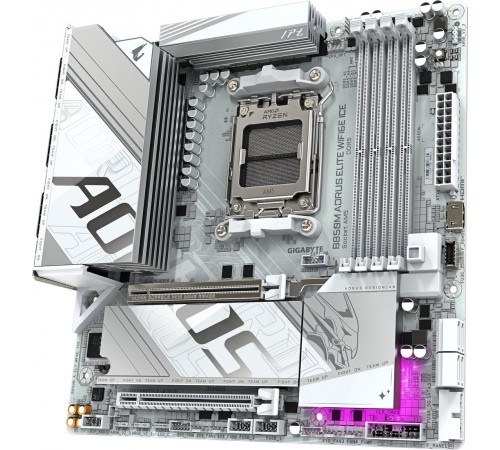 Материнская плата Gigabyte B850M Aorus Elite WiFi6E Ice (rev. 1.1)
