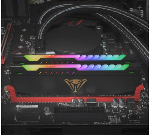 Модуль памяти Patriot Viper Steel RGB 8GB DDR4 PC4-28800 PVSR48G360C0