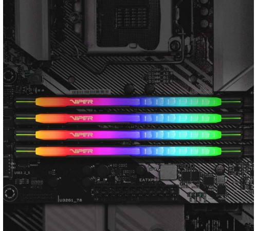 Модуль памяти Patriot Viper Steel RGB 8GB DDR4 PC4-28800 PVSR48G360C0