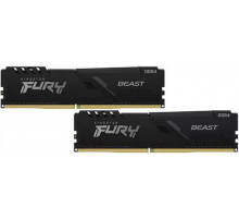 Модуль памяти Kingston FURY Beast 2x8GB DDR4 PC4-28800 KF436C17BBK2/16