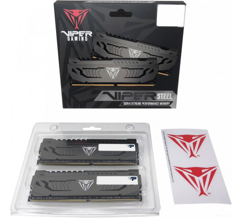 Модуль памяти Patriot Viper Steel 2x32GB DDR4 PC4-28800 PVS464G360C8K