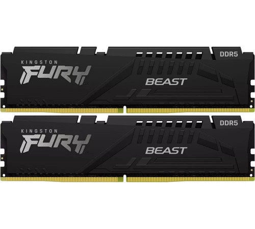 Модуль памяти Kingston FURY Beast 2x8ГБ DDR5 5200МГц KF552C40BBK2-16