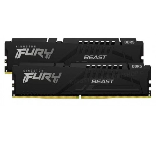Модуль памяти Kingston FURY Beast 2x8ГБ DDR5 5600 МГц KF556C40BBK2-16