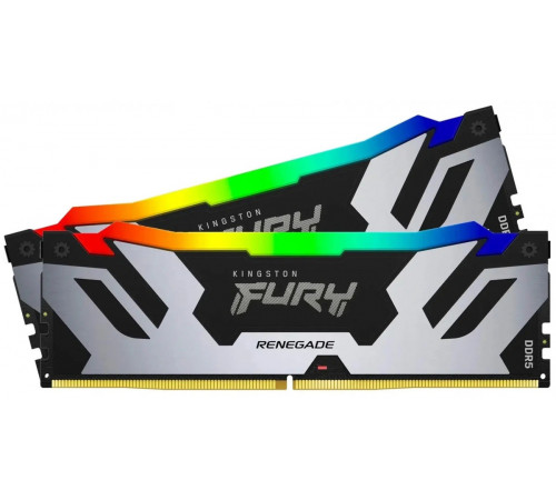 Модуль памяти Kingston FURY Renegade RGB 2x16ГБ DDR5 6400МГц KF564C32RSAK2-32