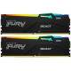 Модуль памяти Kingston FURY Beast RGB 2x16ГБ DDR5 5600 МГц KF556C40BBAK2-32